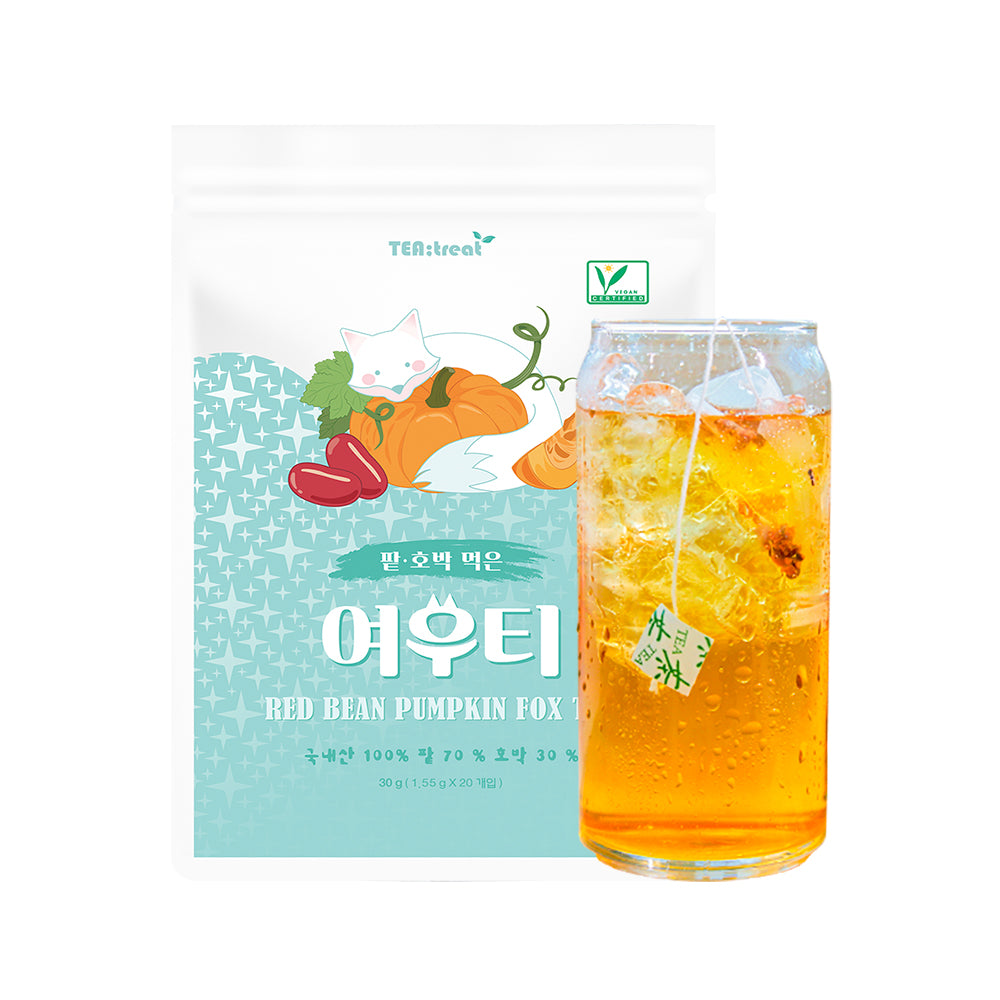 TEA TREAT RED BEAN PUMPKIN Fox Tea 22T 1.55gx20 bags