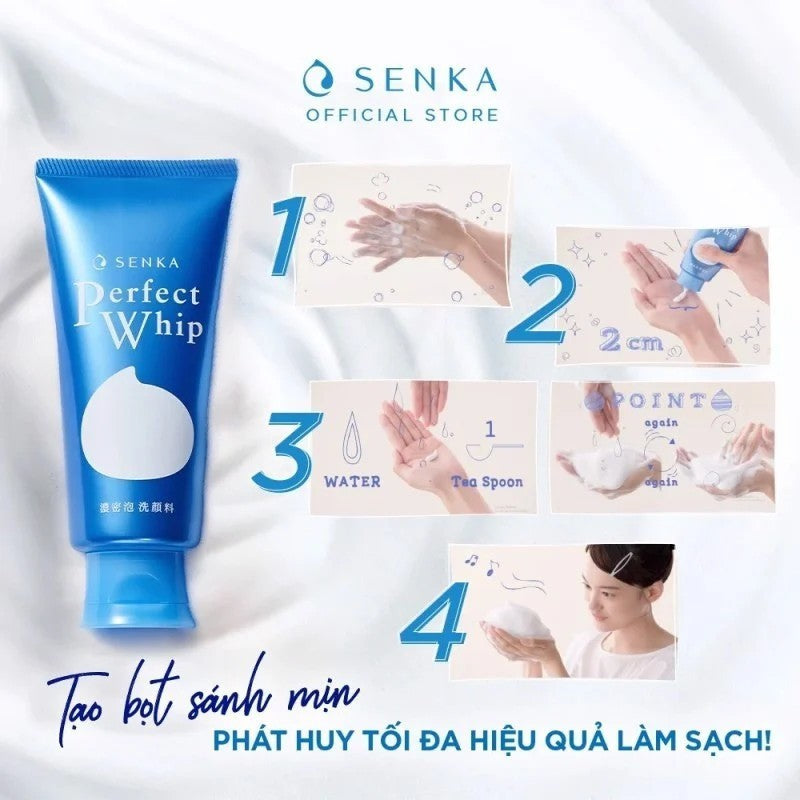 Shiseido Senka Perfect Whip Cleansing Foam 100g