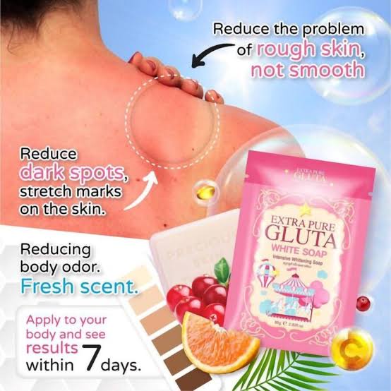 Precious Skin Thailand Extra Pure Gluta White Soap - 80g