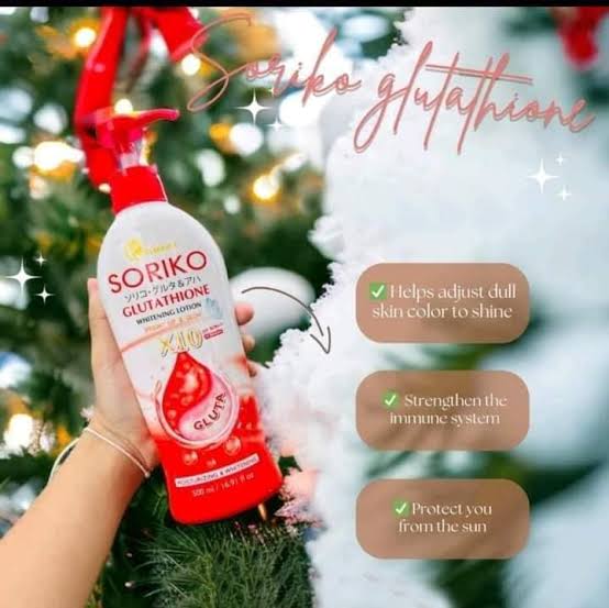 Soriko Glutathione Whitening Lotion 500ml