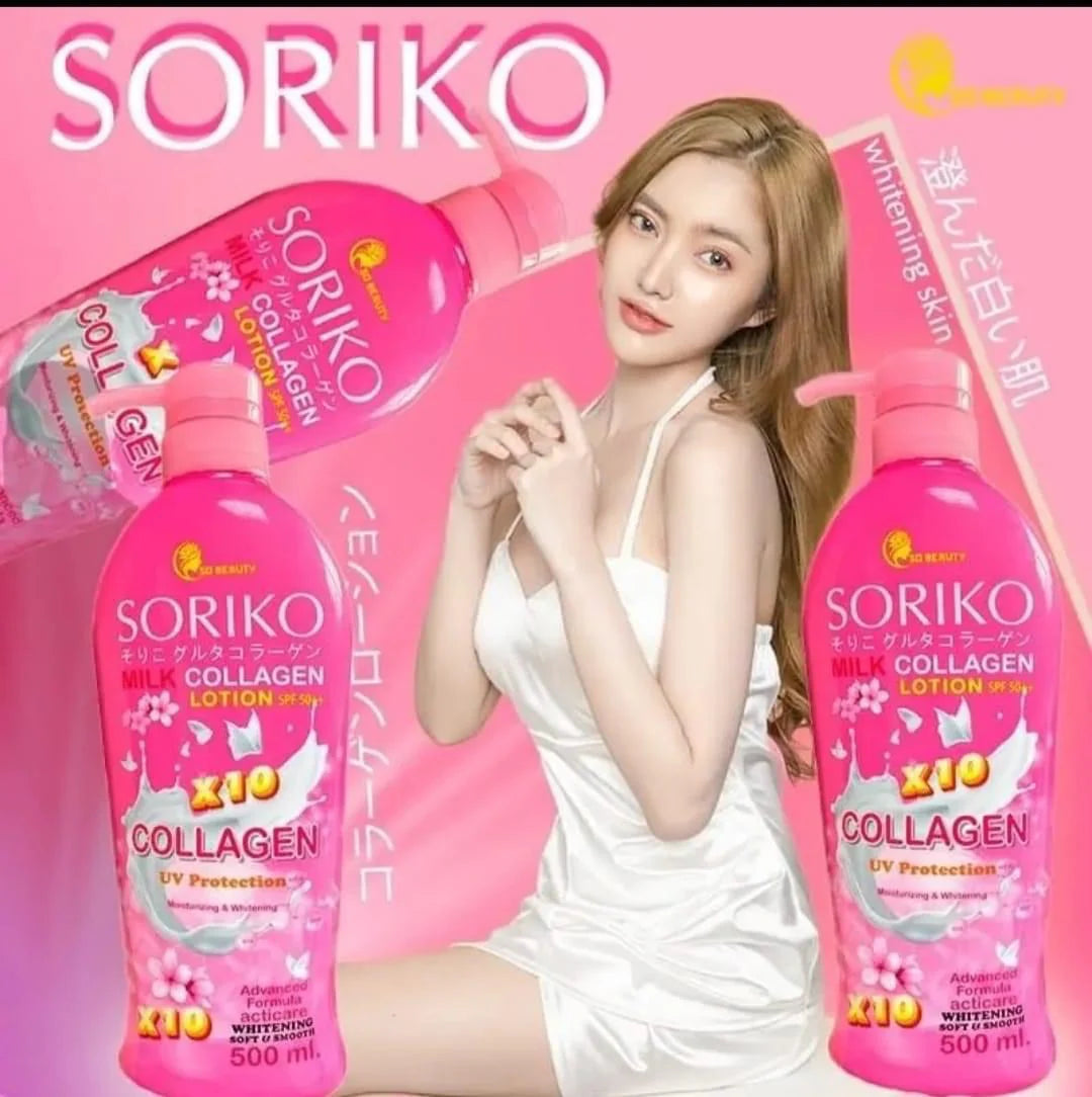 Soriko Milk Collagen Lotion 500ml