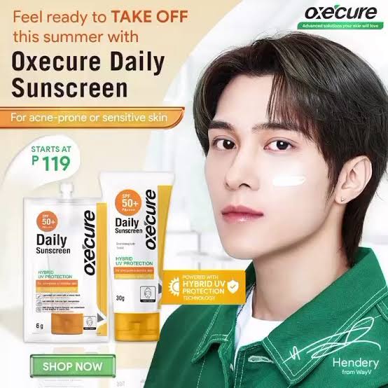 OXECURE Daily Sunscreen HYBRID UV PROTECTION 6g
