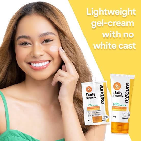 OXECURE Daily Sunscreen HYBRID UV PROTECTION 6g
