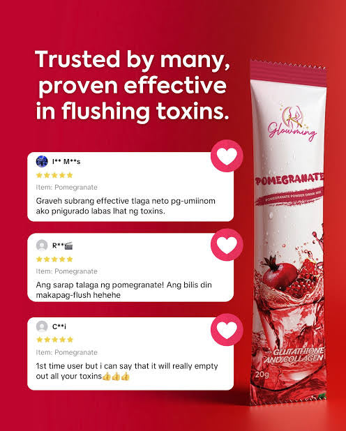 Glowming Pomegranate Juice Drink by Cris Cosmetics (CC Glam)
