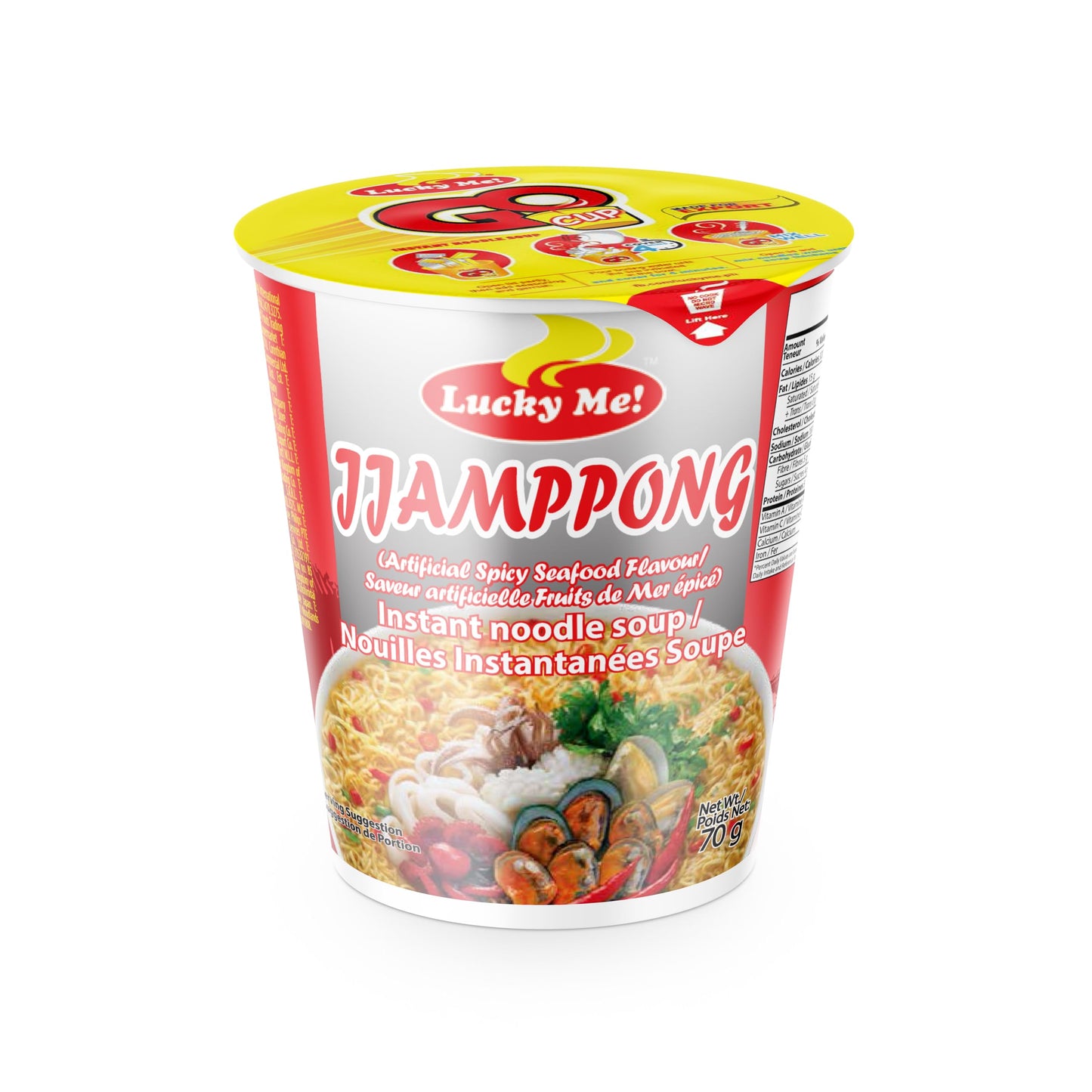 LUCKY ME CUP JJAMPONG 70G