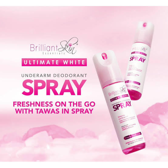 Brilliant Skin Ultimate White Underarm Deodorant Spray 60 ml