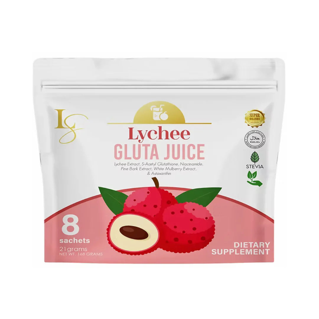 Luxe Slim Lychee Gluta Juice - 8 sachets