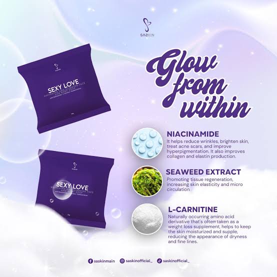 SASKIN Sexy Love Face and Body Soap - 70g