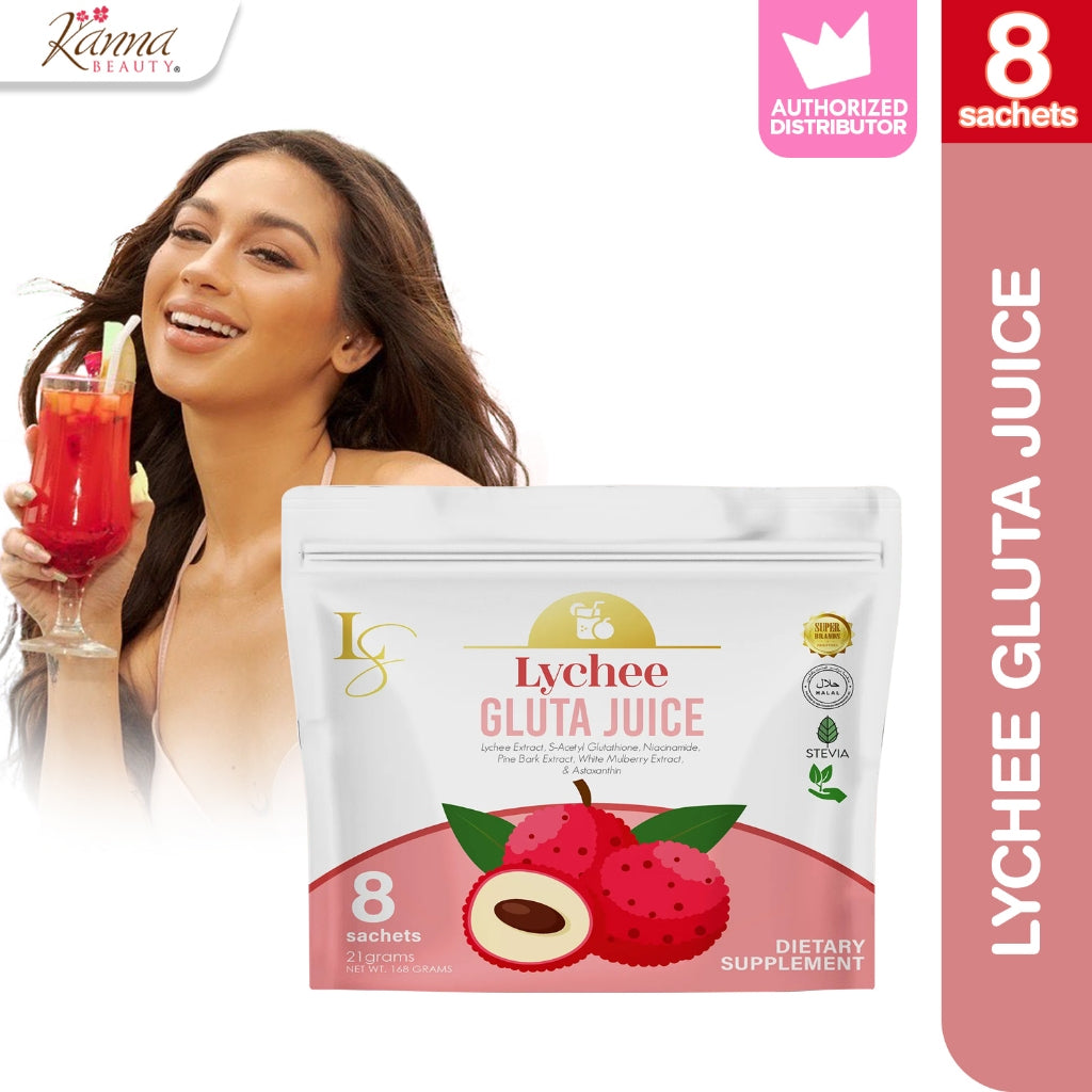 Luxe Slim Lychee Gluta Juice - 8 sachets