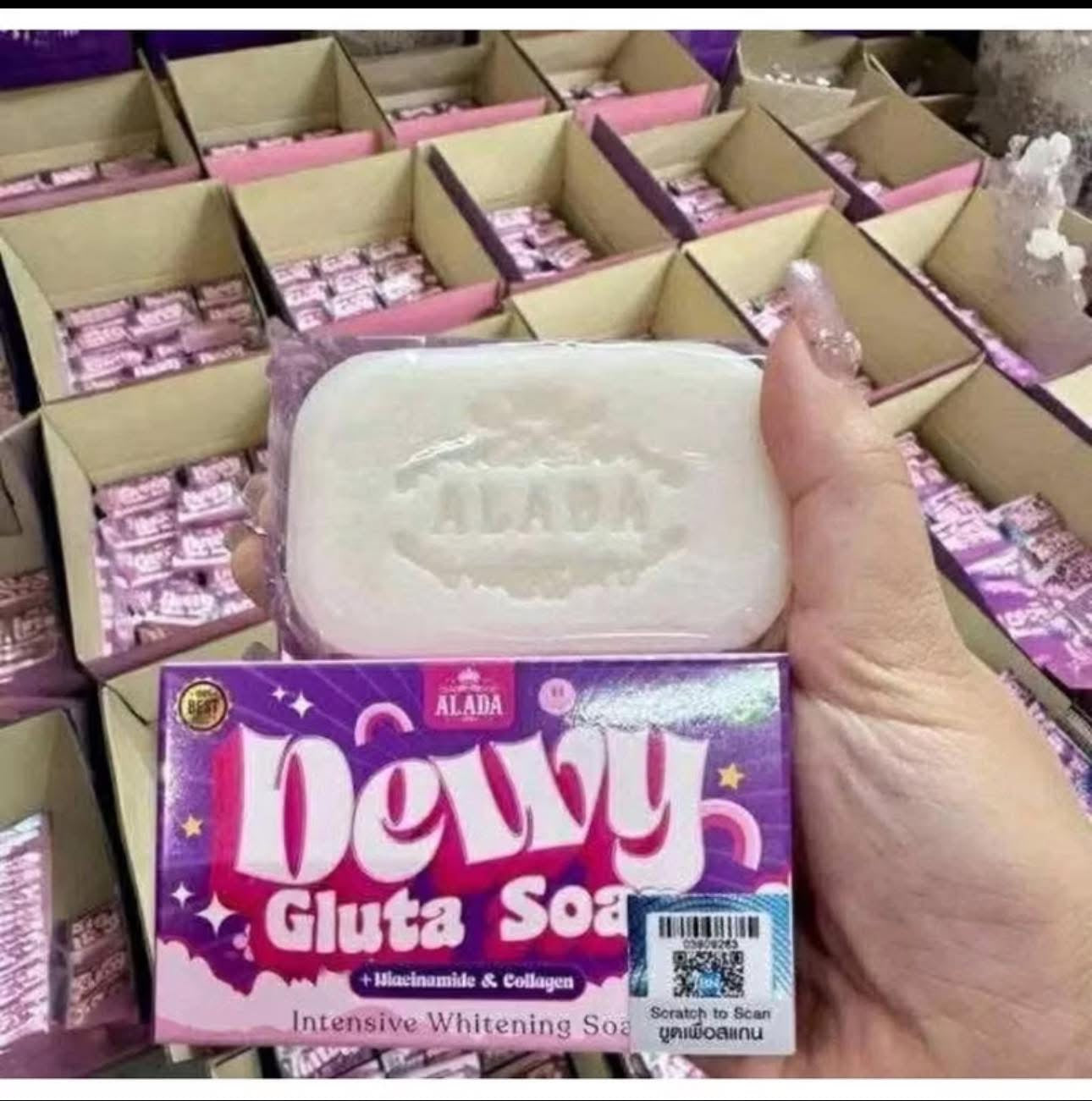 Alada Dewy Gluta Niacinamide and Collagen Intensive Whitening Soap 70g