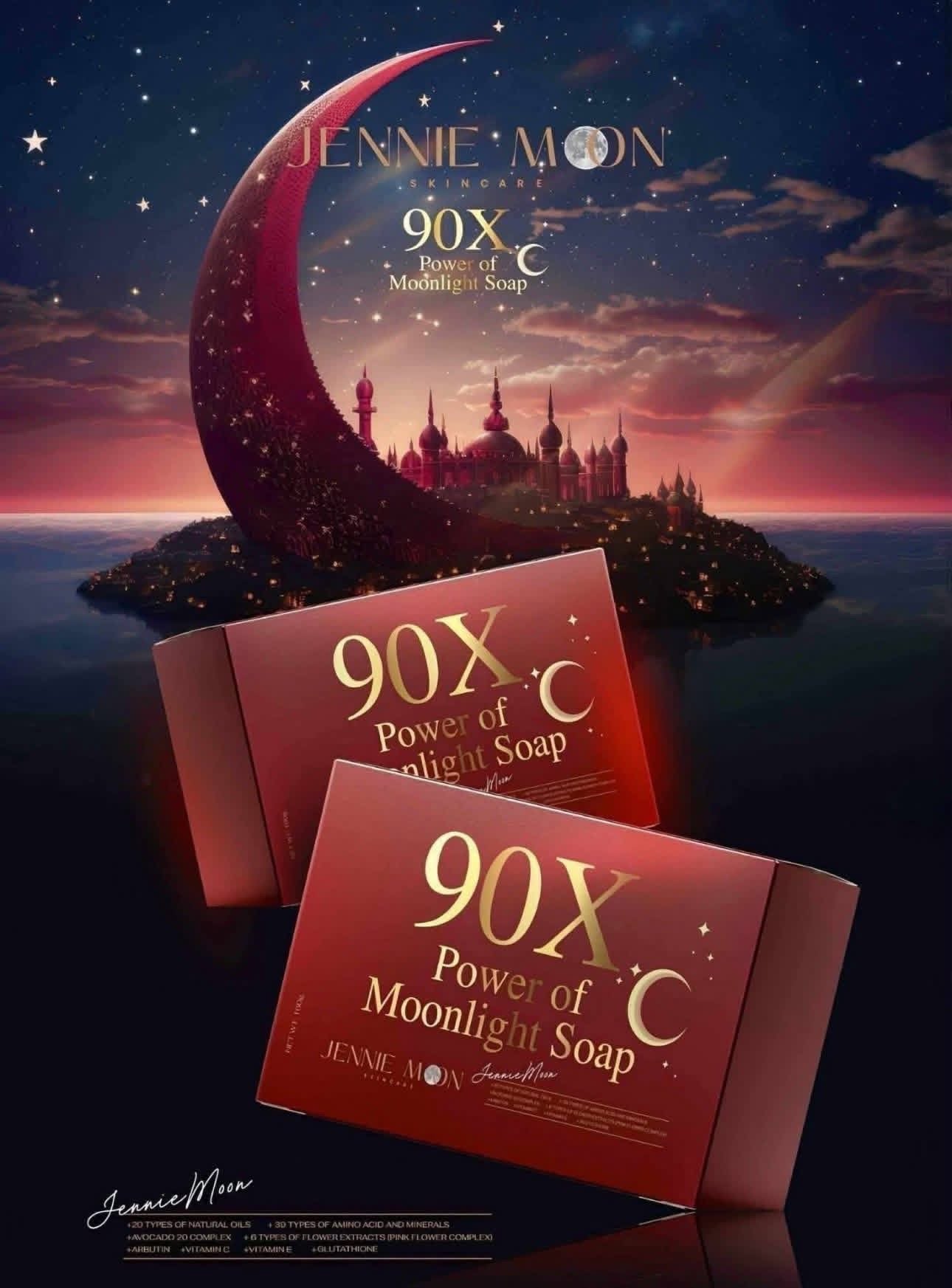 Jennie Moon 90X Power of Moonlight Soap 160g