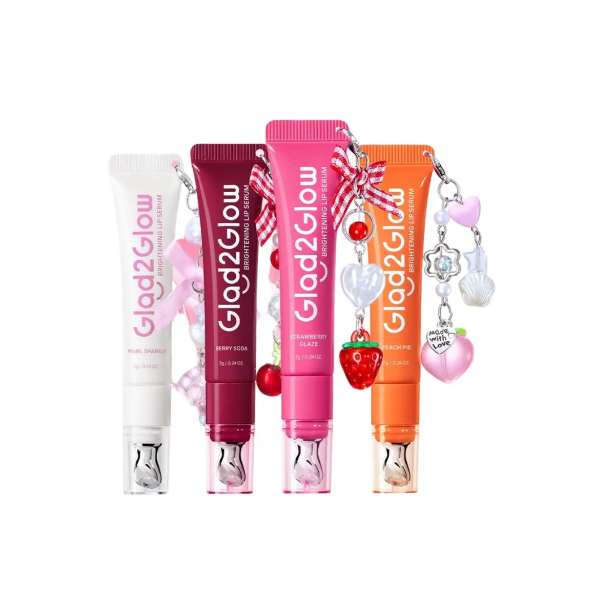 Glad2Glow Brightening Charm Lip Serum 04 Pearl Sparkle (CLEAR)