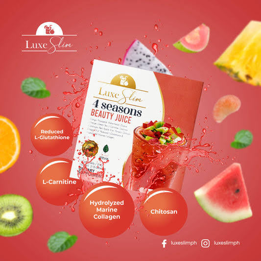 Luxe Slim 4 Seasons Slimming Beauty Juice POUCH - 21g x 8 Sachets