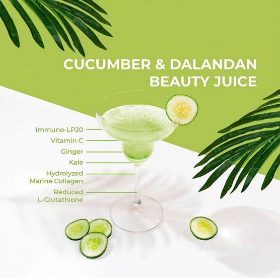 Luxe Slim Cucumber and Dalandan Pouch - 21g X 8 Sachets