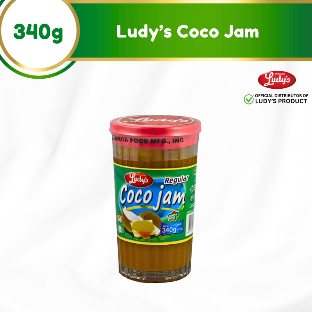 LUDY'S COCO JAM COCONUT 340G
