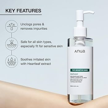 ANUA HeartLeaf Pore Control Cleansing Oil 200ml X 2