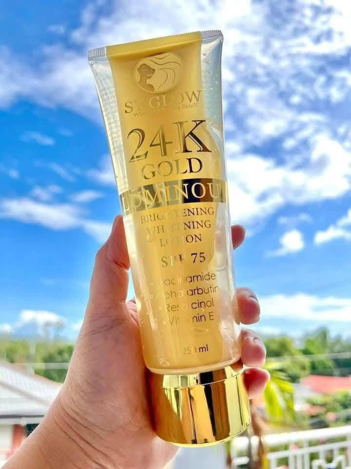 SY Glow 24K Gold Luminous Lotion SPF75 (250ml)