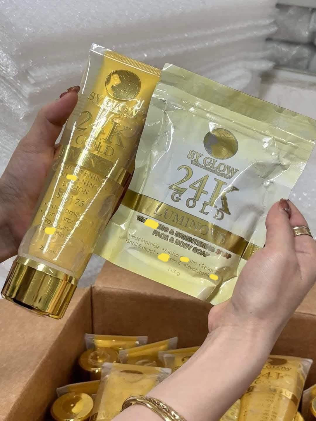 SY Glow 24K Gold Luminous Lotion SPF75 (250ml)