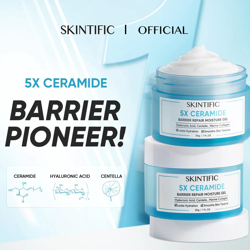 SKINTIFIC 5X Ceramide Barrier Repair Moisturize Gel 80G