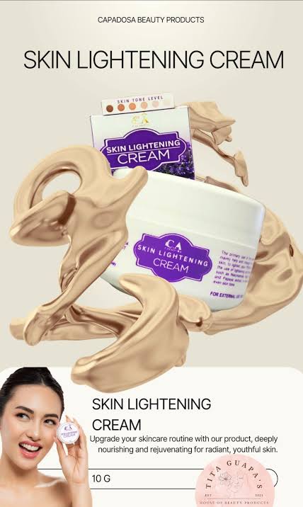 CAPADOSA PEKAS ERASER CREAM (SKIN LIGHTENING CREAM) - 10g
