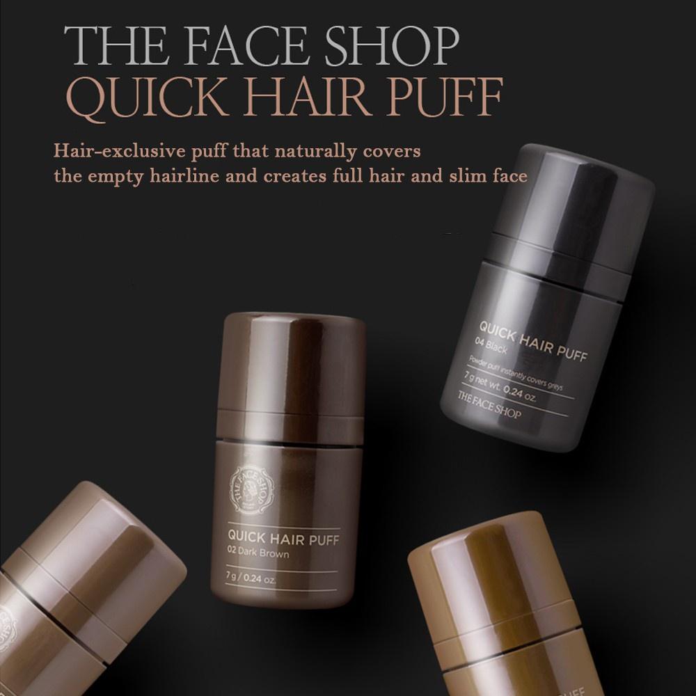 THE FACE SHOP Quick Hair Puff - BLACK
