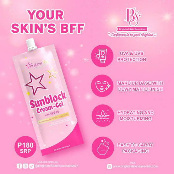 Brightest Skin Essentials Sunscreen - Intensive SunBlocker Spf60 30g