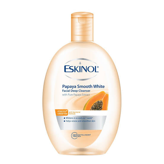 Eskinol Papaya Smooth Glow Facial Deep Cleanser - 225ml