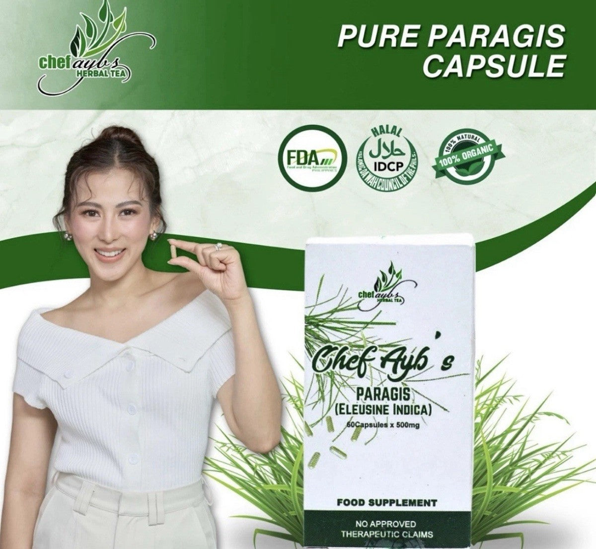 Chef Aybs Paragis Pure Capsules - 30 Capsules (MINI)