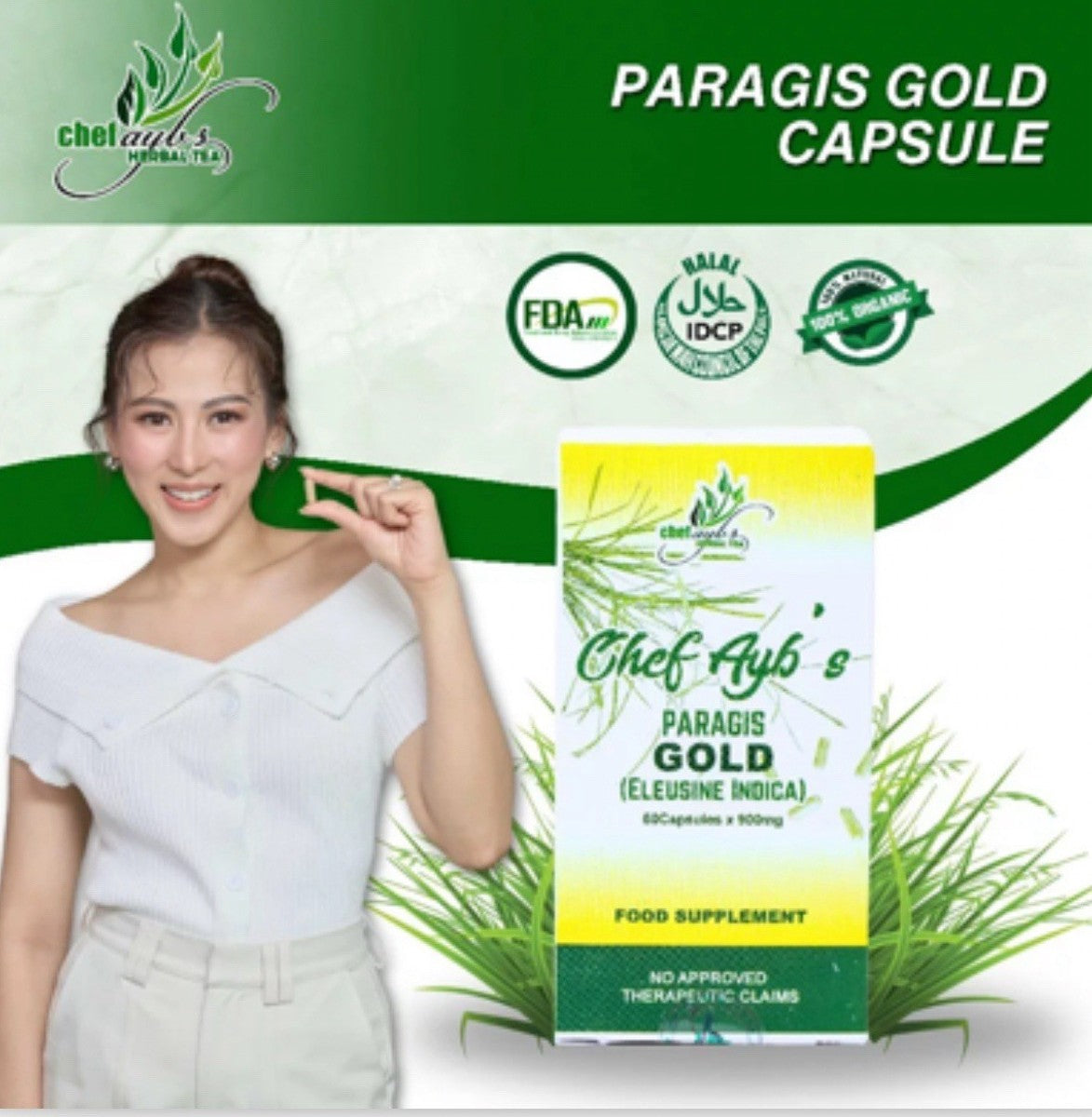Chef Aybs Paragis Gold Capsules - 30 Capsules (MINI)