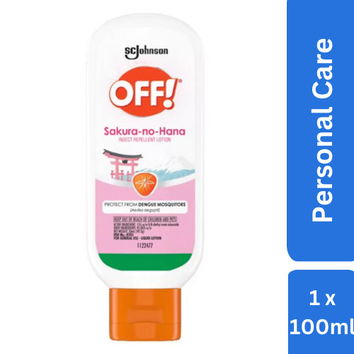 OFF Sakura no Hana Mosquito Repellent Family Care Lotion (100ml)