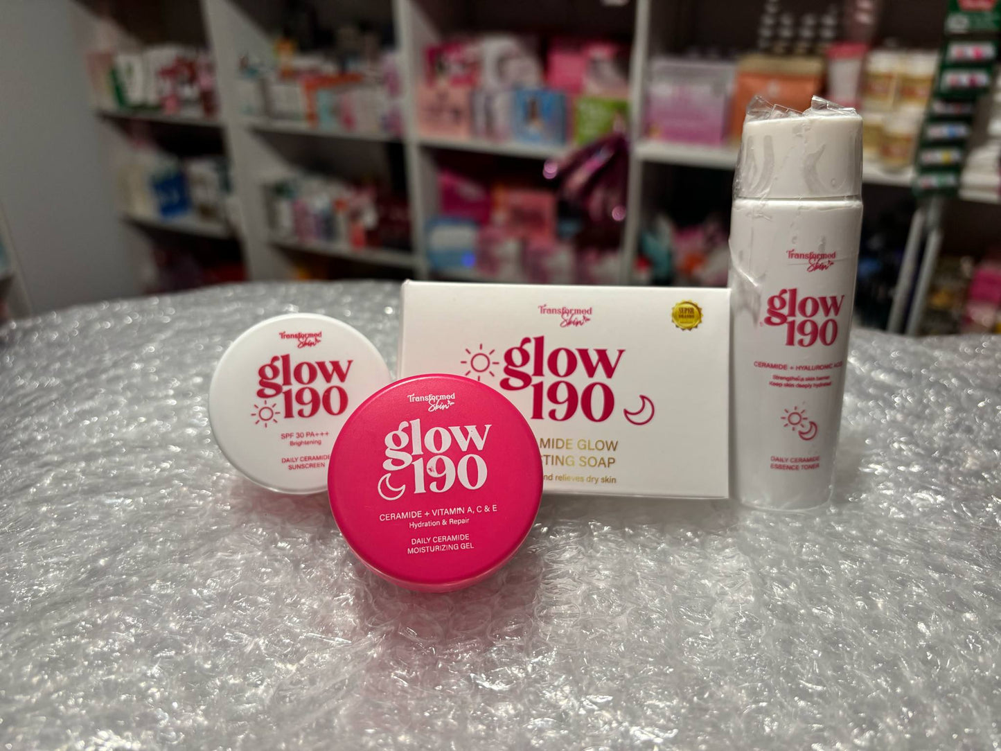 Honest Glow - Transformed Skin Glow 190 Daily Ceramide Maintenance Set - NO BOX SALE‼️ ( BOX GOT DAMAGED ON SHIPPING)