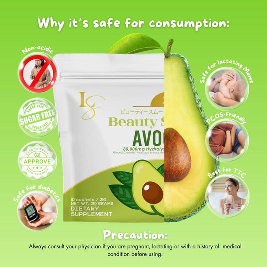 Luxe Slim Beauty Smoothie Avocado - 10 sachets
