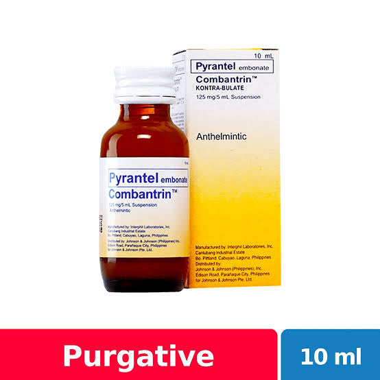Combantrin Orange Suspension 10ml (Pyrantel embonate)