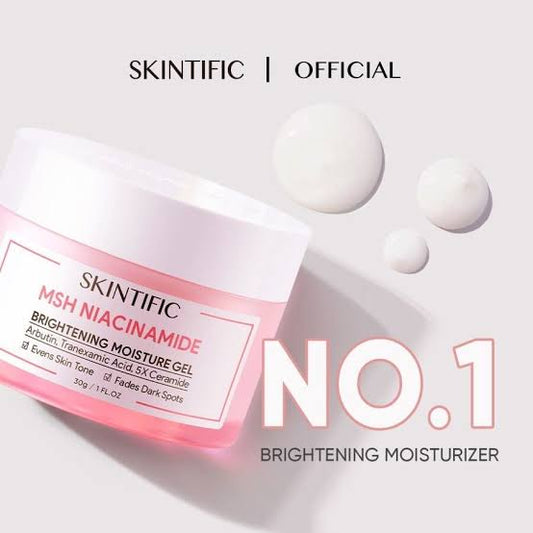 SKINTIFIC MSH Niacinamide Brightening Moisture Gel 30g
