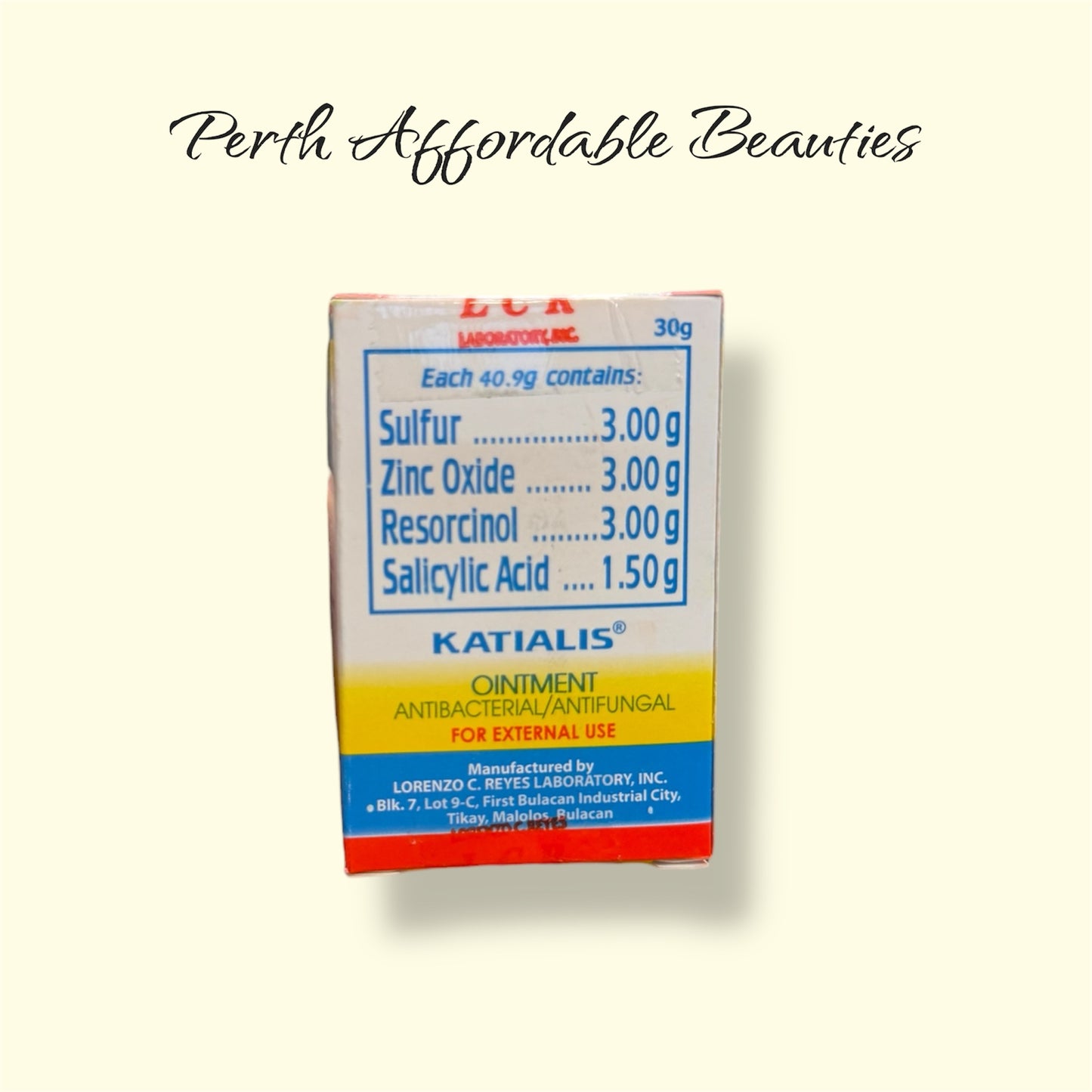 KATIALIS Ointment Antibacterial & Antifungal 30g