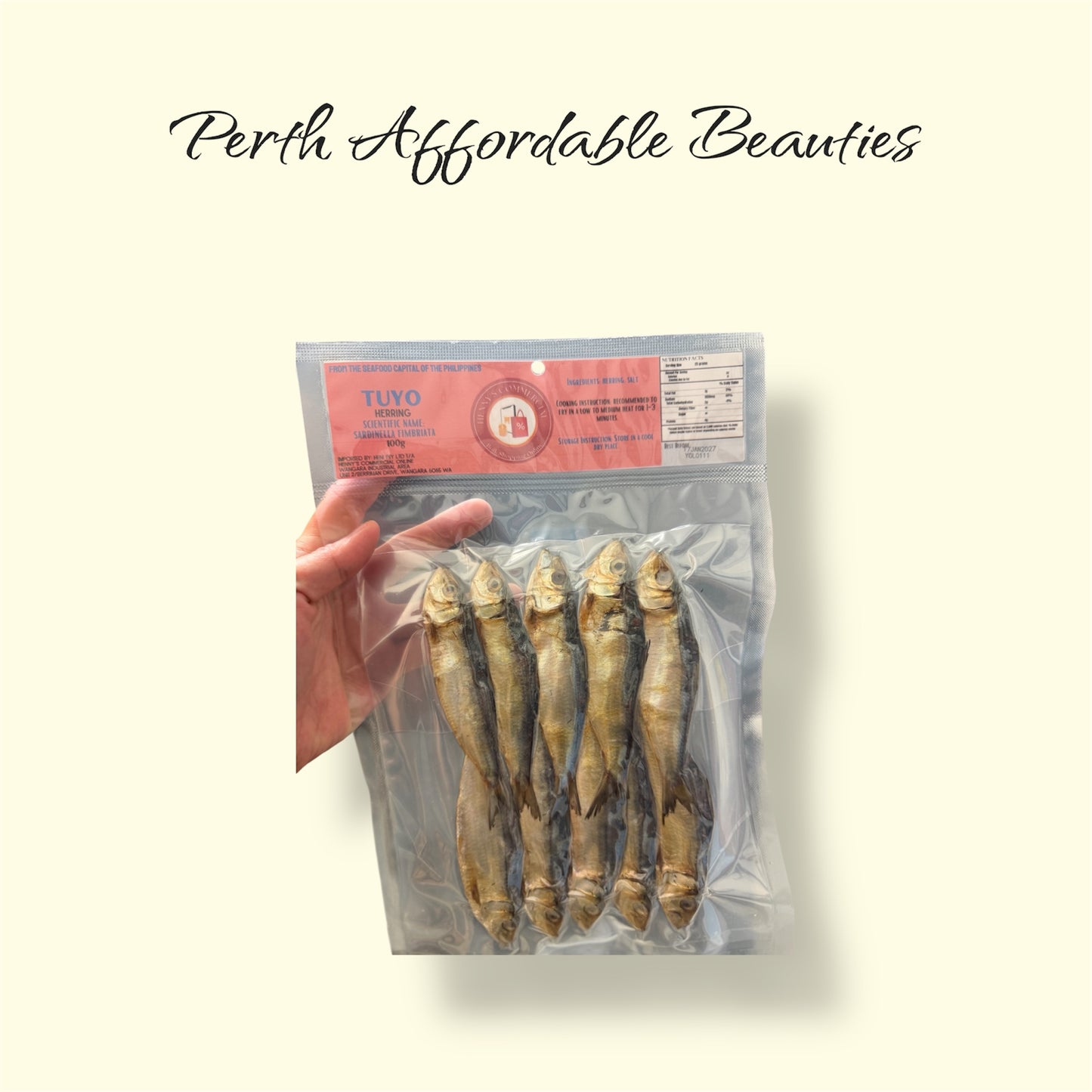HDF Dried Tuyo 100g