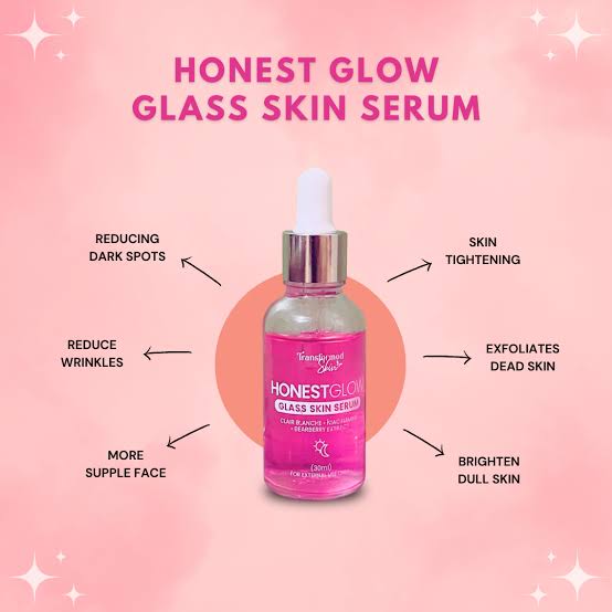 Honest Glow Glass Skin Serum 30ml
