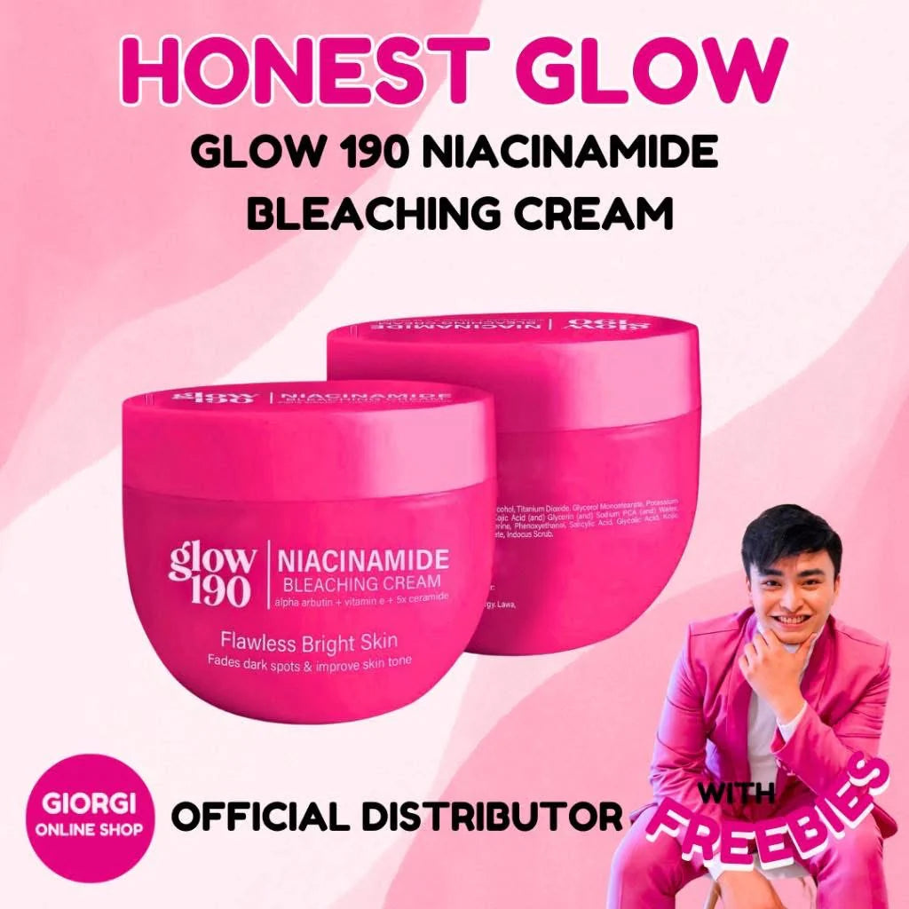 Honest Glow 190 Niacinamide Bleaching Cream 250g