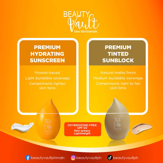 Beauty Vault Premium Tinted Sunblock SPF 50 PA+++ 50g