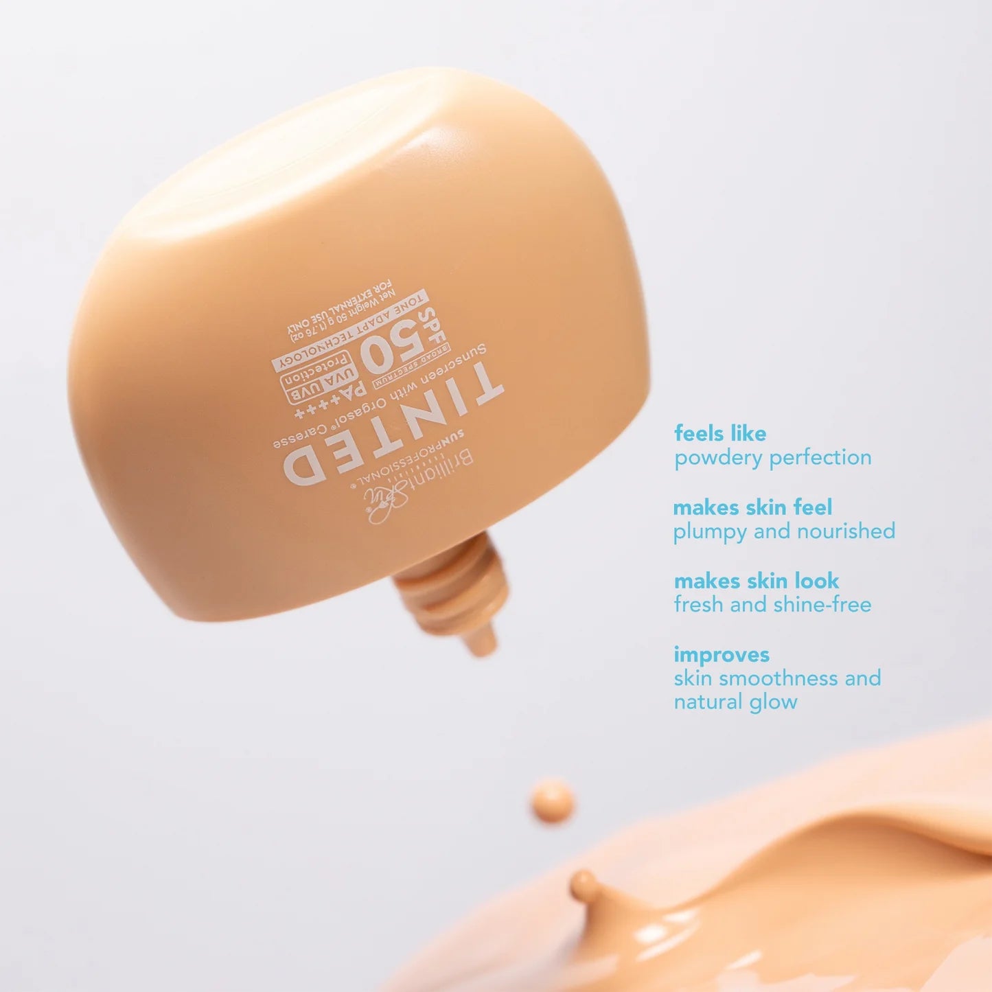 Brilliant Skin SunProfessional Sunscreen TINTED with Orgasol Caresse SPF 50 PA++++ - 50g
