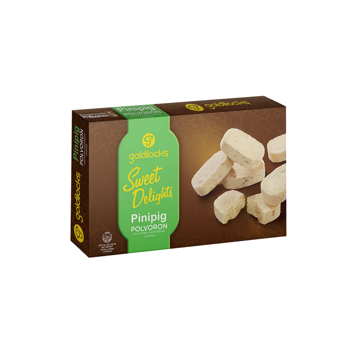 GOLDILOCKS Sweet Delight PINIPIG POLVORON 12pcsx25g