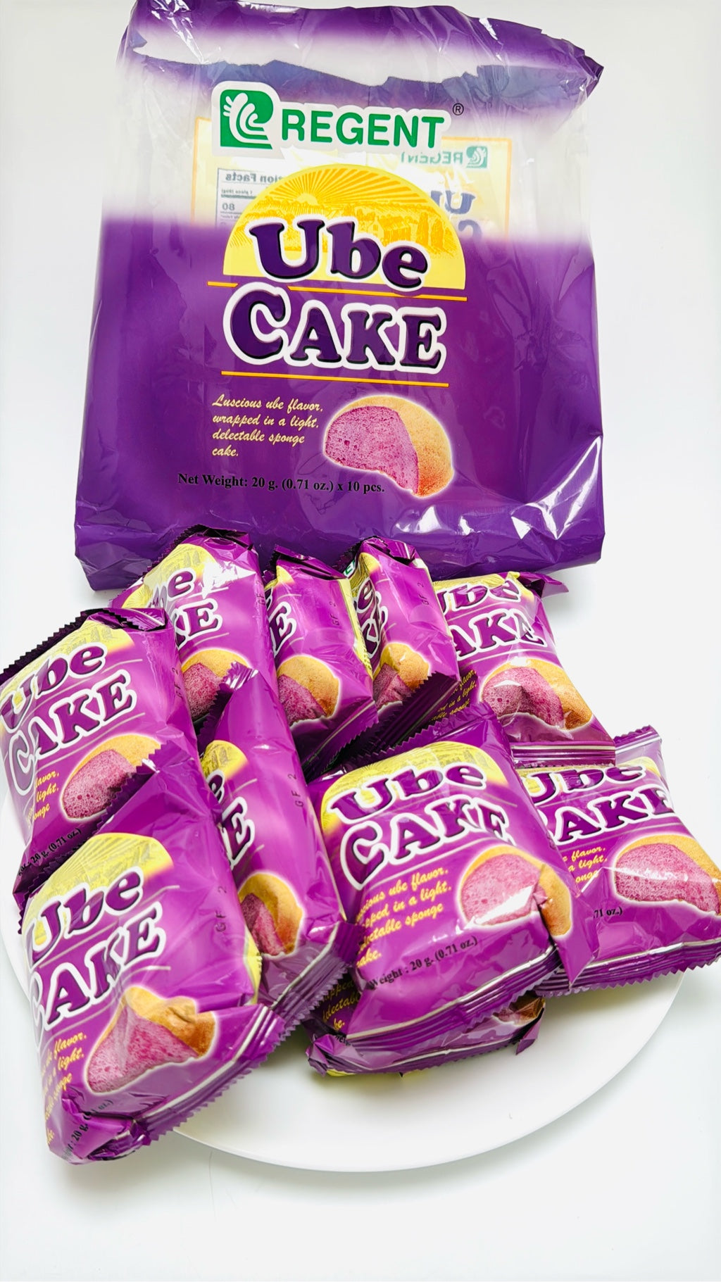REGENT UBE CAKE 200g (20gX10)