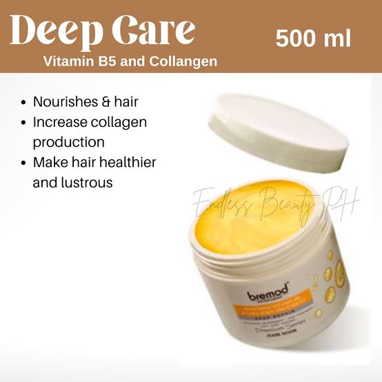 Bremod Performance Premium Series Intensive Vitamin B5 & Collagen Treatment Hair mask (500ml)