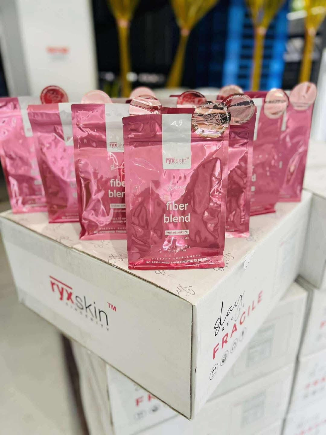 Ryx Skin Sincerity 🌸 The NEW Fiber Blend+ in SAKURA LYCHEE 20gx10