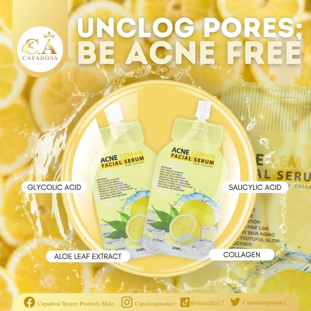 CAPADOSA ACNE LEMON SERUM 30ml