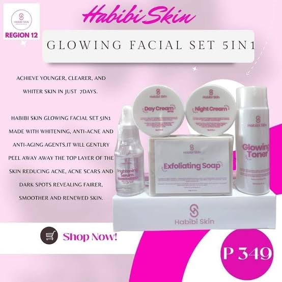 Habibi Skin Glowing Facial Set