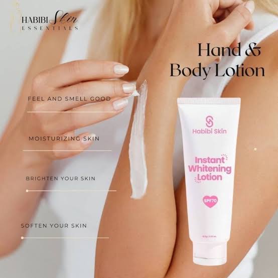 Habibi Skin Instant Whitening Lotion SPF 70 - 100g