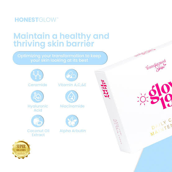 Honest Glow - Transformed Skin Glow 190 Daily Ceramide Maintenance Set - NO BOX SALE‼️ ( BOX GOT DAMAGED ON SHIPPING)