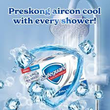 Safeguard Family Germ Protection Cooling Bango Arctic Fresh 160g X-Large