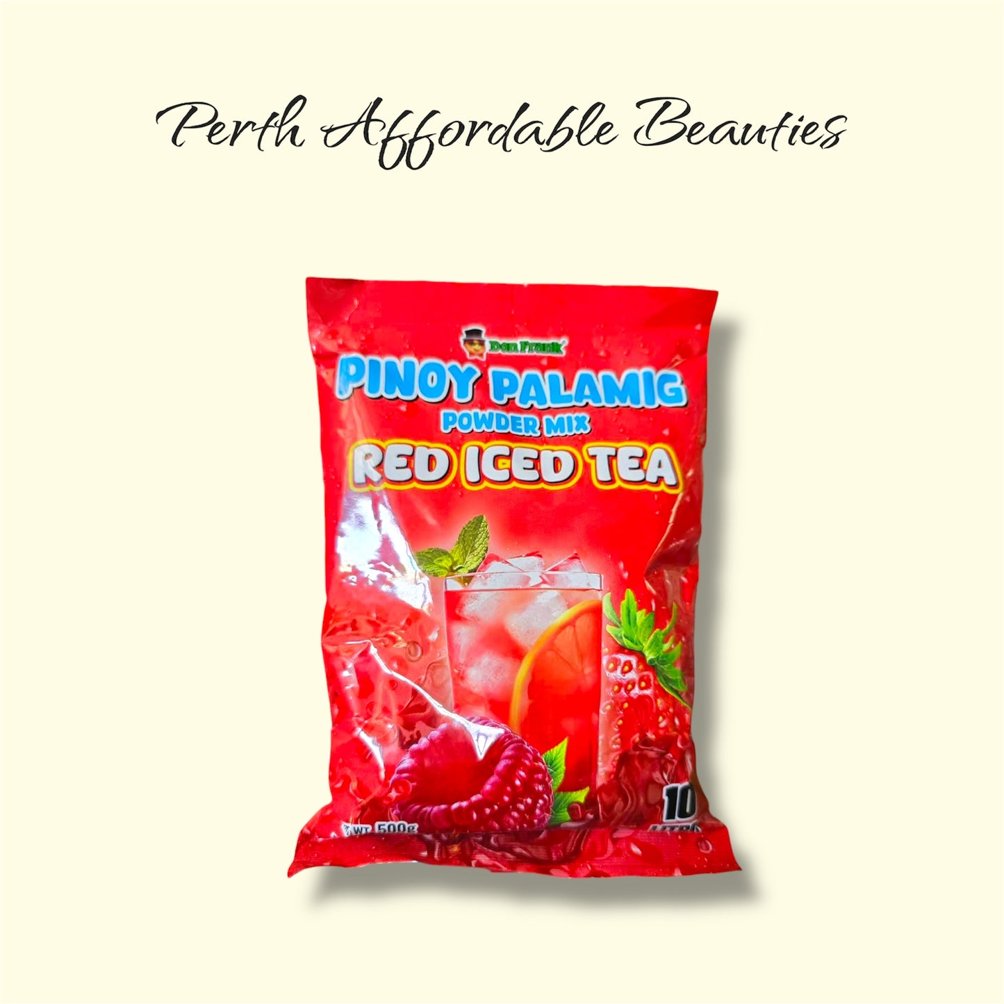 DON FRANK PINOY PALAMIG RED ICED TEA POWDER MIX 500g